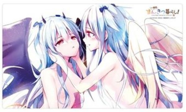画像1: 【予約：7月27日(月)20時まで】カーテン魂／(株)キース　一畳間まんきつ暮らし！　ラバーマット（中埜音緒） (1)