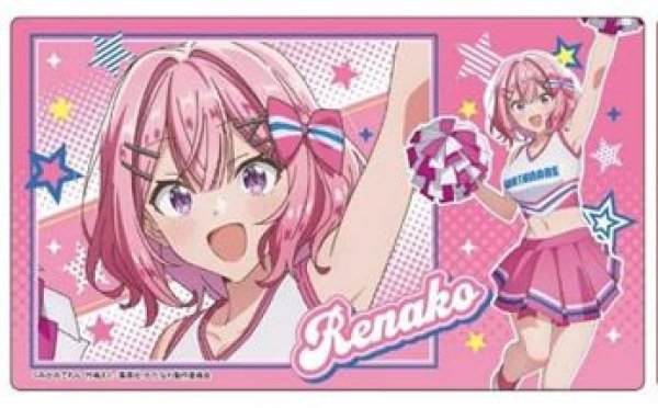 画像1: 【予約：7月28日(火)20時まで】(株)シーワン　わたしが恋人になれるわけないじゃん、ムリムリ!（※ムリじゃなかった!?） ラバーマット 甘織れな子 チアリーダーver (1)