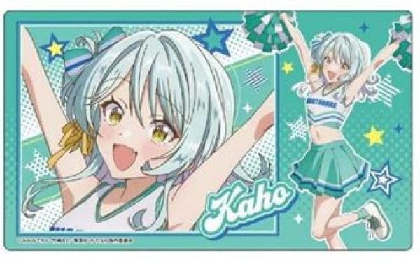画像1: 【予約：7月28日(火)20時まで】(株)シーワン　わたしが恋人になれるわけないじゃん、ムリムリ!（※ムリじゃなかった!?） ラバーマット 小柳香穂 チアリーダーver (1)