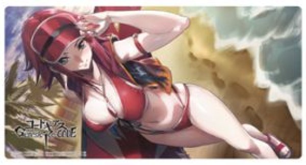 画像1: 【予約：7月28日(火)20時まで】株式会社 ツキナギ　ラバーデスクマットコレクション コードギアス Genesic Re;CODE　水着カレン (1)