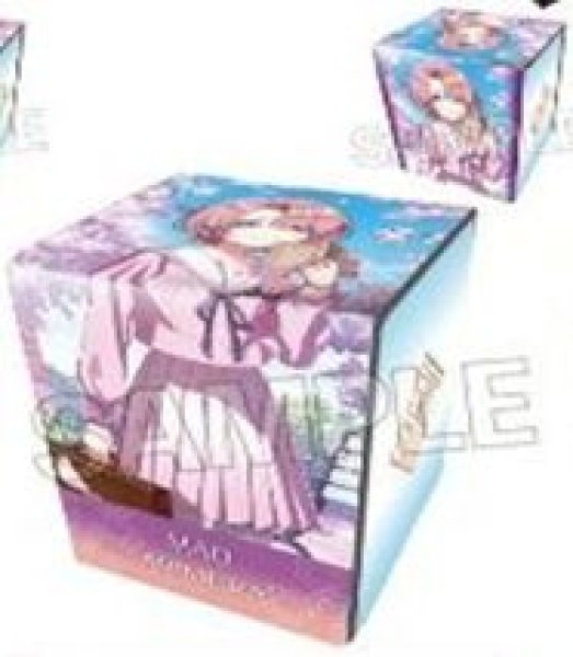 画像1: 【予約：8月3日(月)20時まで】(株)PROOF　学園アイドルマスター イラスト合皮製デッキケースNT Fluorite '25桜 有村麻央 (1)