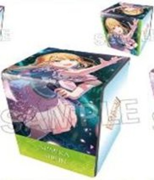 画像1: 【予約：8月3日(月)20時まで】(株)PROOF　学園アイドルマスター イラスト合皮製デッキケースNT 桜フォトグラフ 紫雲清夏 (1)