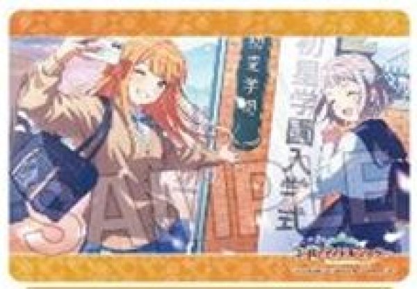 画像1: 【予約：8月3日(月)20時まで】(株)PROOF　学園アイドルマスター イラストプレイマットNT ここから始まるんだね！ (1)