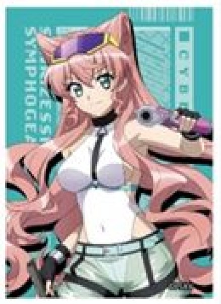 画像1: 【予約：8月10日(月)20時まで】カーテン魂／(株)キース　戦姫絶唱シンフォギアＸＶ　描き下ろしスリーブ（マリア／サイバーミリタリー） (1)
