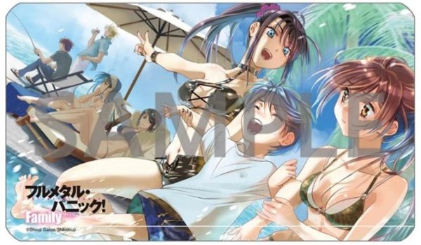 画像1: 【予約：8月11日(火)20時まで】(株)クロノア　フルメタル・パニック！Family　デスクマット「フルメタル・パニック！Family」 (1)