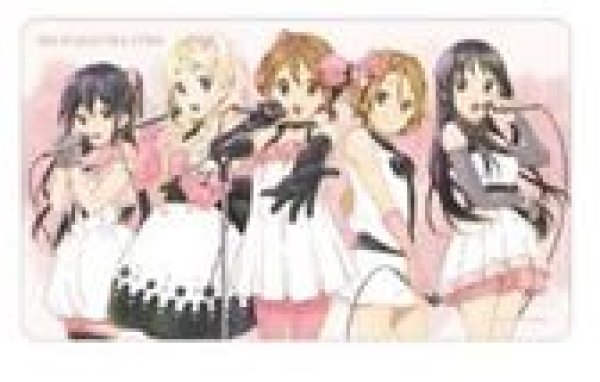 画像1: 【予約：8月15日(土)20時まで】アルマビアンカ　けいおん！ 集合 Ani-Art aqua label 第2弾 マルチデスクマット (1)