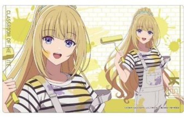 画像1: 【予約：8月18日(火)20時まで】(株)シーワン　ようこそ実力至上主義の教室へ ラバーマット 軽井沢恵 ペインターver (1)