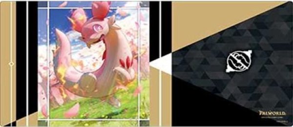 画像1: 【予約：9月1日(火)20時まで】ブシロード ラバーマットコレクション V2 Vol.2162　『パルワールド オフィシャルカードゲーム ラバーマット（火花を纏う竜 モモチョ）』 (1)