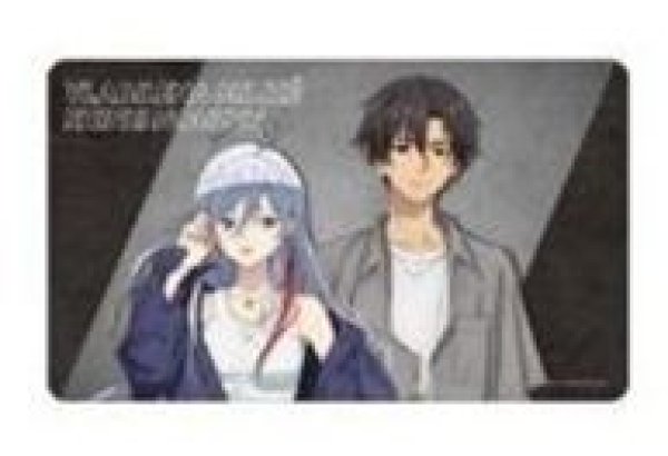 画像1: 【予約：9月7日(月)20時まで】アルマビアンカ　TVアニメ「８６―エイティシックス―」 描き下ろし ヴラディレーナ・ミリーゼ＆シンエイ・ノウゼン ストリートファッションver. マルチデスクマット (1)