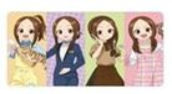 画像1: 【予約：9月8日(火)20時まで】アルマビアンカ　からかい上手の高木さん 描き下ろし 高木さん 集合 お仕事体験ver. 第2弾 マルチデスクマット (1)
