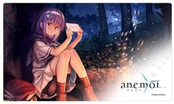画像1: 【予約：9月9日(水)20時まで】カーテン魂／(株)キース　anemoi　ラバーマット（白渡小詠／イメージビジュアル） (1)