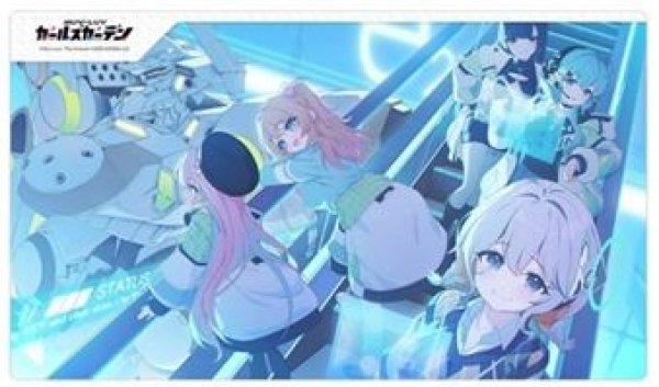 画像1: 【予約：9月9日(水)20時まで】カーテン魂／(株)キース　マブラヴ ガールズガーデン　ラバーマット（Treble Quintet） (1)
