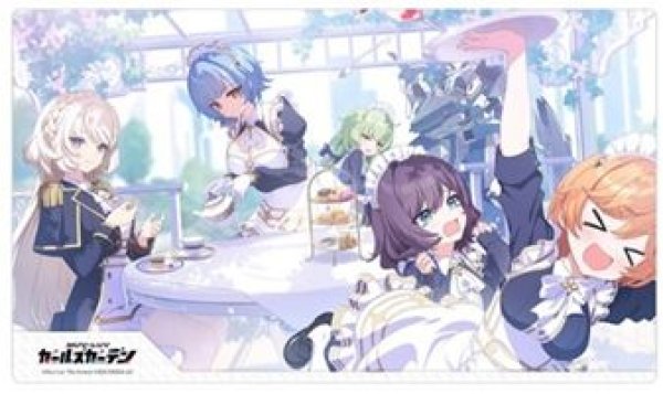 画像1: 【予約：9月9日(水)20時まで】カーテン魂／(株)キース　マブラヴ ガールズガーデン　ラバーマット（Pyxis Ma Soeur） (1)
