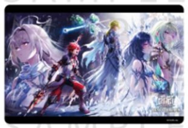 画像1: 【予約：9月13日(日)20時まで】ムービック / ステラノーツ　白猫プロジェクト NEW WORLD'S　ラバーマット 12周年KV2  (1)