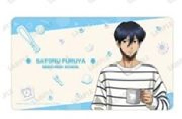 画像1: 【予約：9月20日(日)20時まで】アルマビアンカ　TVアニメ『ダイヤのA actII -Second Season-』 描き下ろし 降谷 暁 朝の支度ver. マルチデスクマット (1)