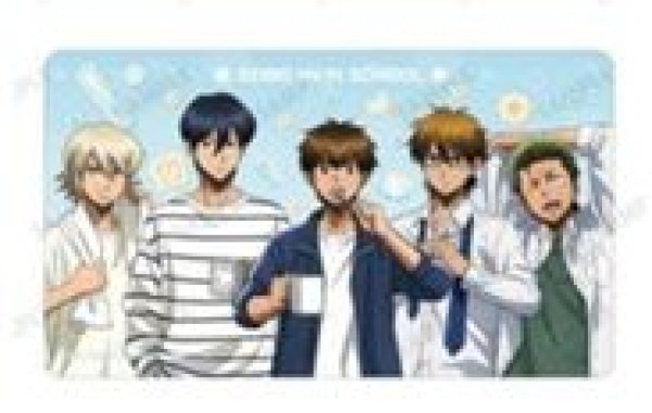 画像1: 【予約：9月20日(日)20時まで】アルマビアンカ　TVアニメ『ダイヤのA actII -Second Season-』 描き下ろし 集合 朝の支度ver. マルチデスクマット (1)