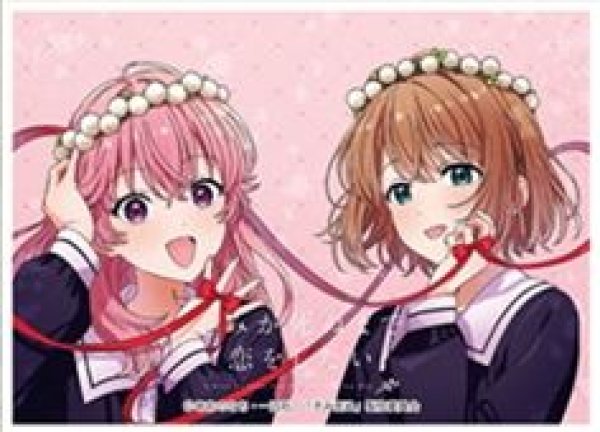 画像1: 【予約：9月21日(月)20時まで】ムービック　きゃらスリーブコレクション マットシリーズ　「きみが死ぬまで恋をしたい」 ミミ＆シーナＢ(No.MT2495) (1)