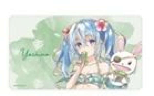画像1: 【予約：9月22日(火)20時まで】アルマビアンカ　アニメ「デート・ア・ライブV」 描き下ろし 四糸乃 デート・ア・バカンスver. Ani-Art aqua label マルチデスクマット (1)
