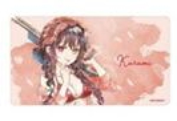 画像1: 【予約：9月22日(火)20時まで】アルマビアンカ　アニメ「デート・ア・ライブV」 描き下ろし 時崎狂三 デート・ア・バカンスver. Ani-Art aqua label マルチデスクマット (1)