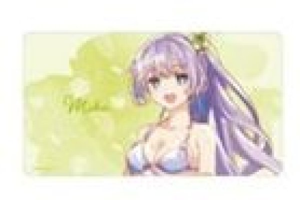 画像1: 【予約：9月22日(火)20時まで】アルマビアンカ　アニメ「デート・ア・ライブV」 描き下ろし 誘宵美九 デート・ア・バカンスver. Ani-Art aqua label マルチデスクマット (1)