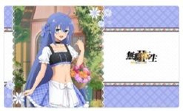 画像1: 【予約：9月22日(火)20時まで】カーテン魂／(株)キース　無職転生II 〜異世界行ったら本気だす〜　描き下ろしラバーマット（ロキシー／ディアンドル）【再販】 (1)