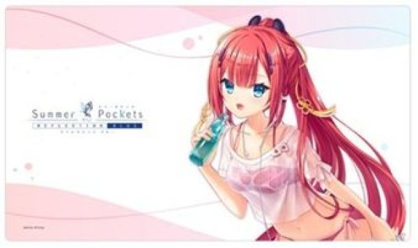 画像1: 【予約：9月22日(火)20時まで】カーテン魂／(株)キース　Summer Pockets REFLECTION BLUE　ラバーマット（神山識／夏フェス2024） (1)