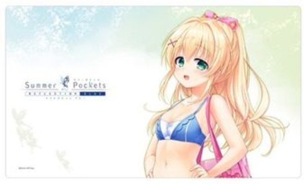 画像1: 【予約：9月22日(火)20時まで】カーテン魂／(株)キース　Summer Pockets REFLECTION BLUE　ラバーマット（紬ヴェンダース／夏フェス2025） (1)