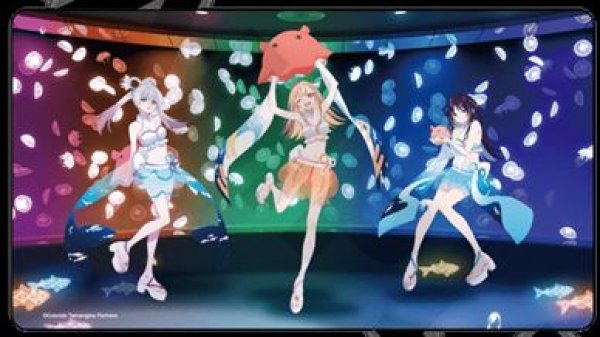 画像1: 【予約：9月29日(火)20時まで】(株)GK Marketing　超かぐや姫！　デスクマット KV (1)