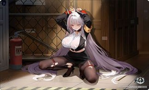 画像1: 【予約：9月29日(火)20時まで】ブシロード ラバーマットコレクション V2 Vol.2185　アズールレーン『アドミラル・ツェンカー』ドキドキ尋問タイムver. (1)