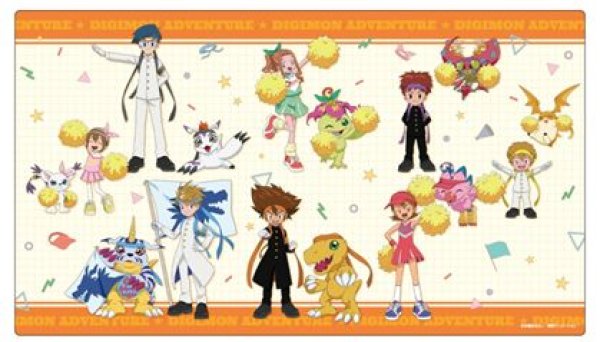 画像1: 【予約：10月2日(金)20時まで】(株)キャラバン / ムービック　デジモンアドベンチャー　デスクマット (1)