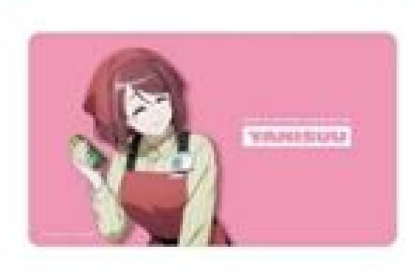 画像1: 【予約：10月3日(土)20時まで】アルマビアンカ　TVアニメ「スーパーの裏でヤニ吸うふたり」 描き下ろし 山田 if ふたりが同じ職場だったらver. マルチデスクマット (1)