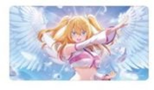 画像1: 【予約：10月3日(土)20時まで】アルマビアンカ　TVアニメ『2.5次元の誘惑』 【恋焦がれた漫画の次元】リリエル（天使空挺隊） 天乃 リリサ マルチデスクマット (1)