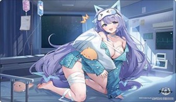 画像1: 【予約：10月6日(火)20時まで】ブシロード ラバーマットコレクション V2 Vol.2194　アズールレーン『サンタフェ』風のウワサはナイトタイムも！ver. (1)