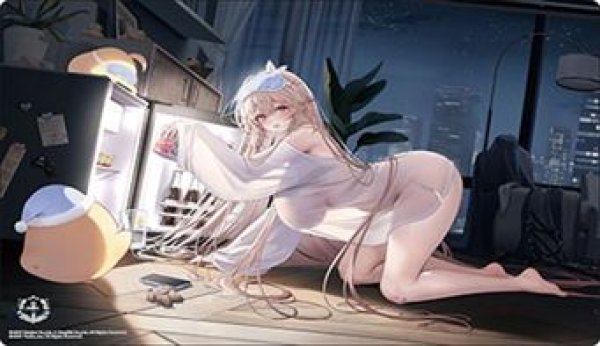 画像1: 【予約：10月6日(火)20時まで】ブシロード ラバーマットコレクション V2 Vol.2195　アズールレーン『アンカレッジ』おいしいイブニング・ミルクver. (1)