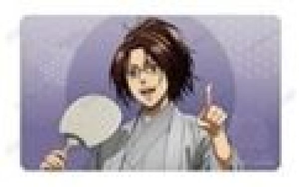 画像1: 【予約：10月11日(日)20時まで】アルマビアンカ　TVアニメ『進撃の巨人』 描き下ろし ハンジ 和服ver. マルチデスクマット (1)