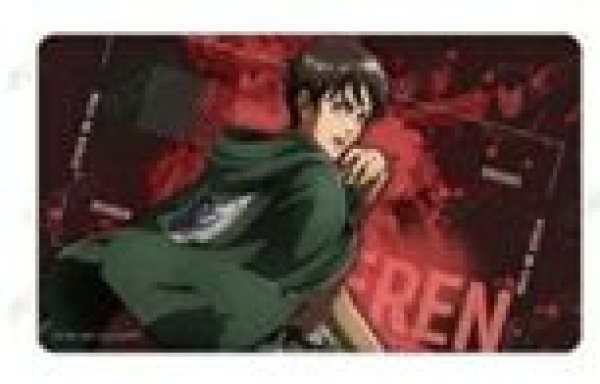 画像1: 【予約：10月11日(日)20時まで】アルマビアンカ　TVアニメ『進撃の巨人』 描き下ろし エレン 戦う背中ver. 第2弾 マルチデスクマット (1)