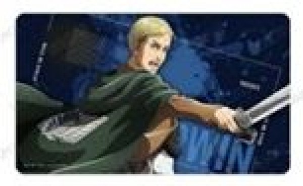 画像1: 【予約：10月11日(日)20時まで】アルマビアンカ　TVアニメ『進撃の巨人』 描き下ろし エルヴィン 戦う背中ver. 第2弾 マルチデスクマット (1)