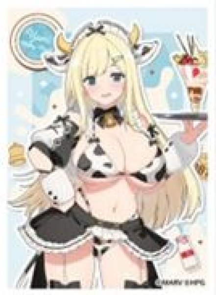 画像1: 【予約：10月11日(日)20時まで】カーテン魂／(株)キース　シノビマスター 閃乱カグラ NEW LINK　描き下ろしスリーブ（詠／ミルキーメイド） (1)