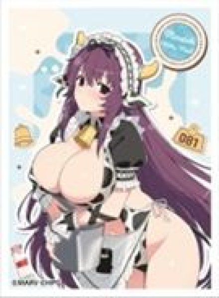 画像1: 【予約：10月11日(日)20時まで】カーテン魂／(株)キース　シノビマスター 閃乱カグラ NEW LINK　描き下ろしスリーブ（紫／ミルキーメイド） (1)