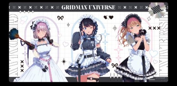 画像1: 【予約：10月13日(火)20時まで】(株)キャラバン / ムービック　グリッドマンユニバース プレイマット (1)