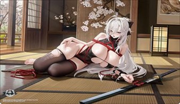 画像1: 【予約：10月13日(火)20時まで】ブシロード ラバーマットコレクション V2 Vol.2200　アズールレーン『白鳳』繚乱あれお忍び遊興ver. (1)