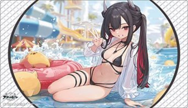 画像1: 【予約：10月13日(火)20時まで】ブシロード ラバーマットコレクション V2 Vol.2201　アズールレーン『初月』葉月の恋模様ver. (1)
