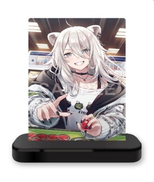 画像1: 【予約：10月13日(火)20時まで】hololive OFFICIAL CARD GAME  オフィシャルホロカアクリルカードローダー vol.2　『獅白ぼたん』 (1)