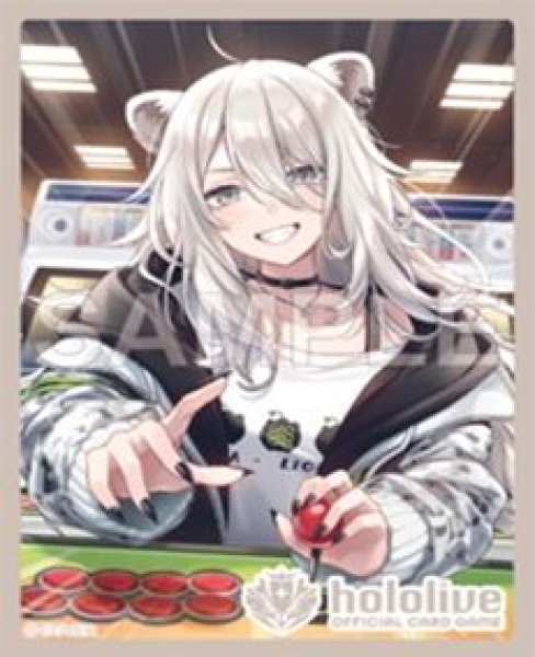 画像1: 【予約：10月13日(火)20時まで】hololive OFFICIAL CARD GAME オフィシャルホロカスリーブ Vol.58　『獅白ぼたん』 (1)