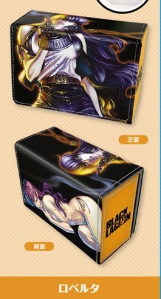 画像1: 【予約：10月14日(水)20時まで】ブロッコリー 合皮製デッキケースＷ　BLACK LAGOON「ロベルタ」【再販】 (1)