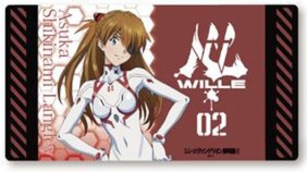 画像1: 【予約：10月21日(水)20時まで】ブロッコリー キャラクター万能ラバーマットスリム　ヱヴァンゲリヲン新劇場版「式波・アスカ・ラングレー」 (1)