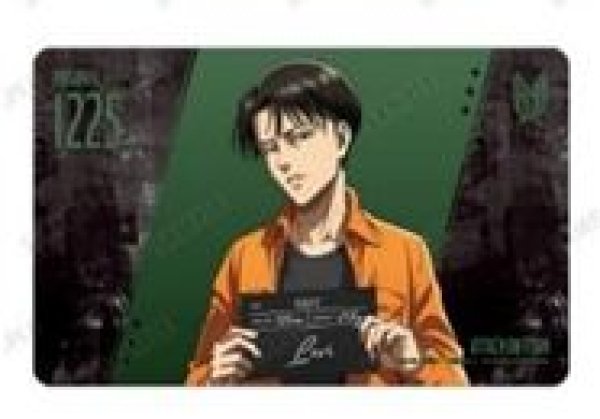 画像1: 【予約：10月24日(土)20時まで】アルマビアンカ　TVアニメ『進撃の巨人』 描き下ろし リヴァイ 囚人ver. マルチデスクマット (1)
