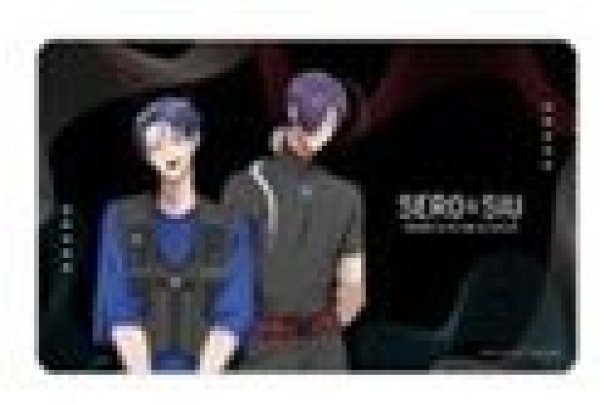 画像1: 【予約：10月24日(土)20時まで】アルマビアンカ　TVアニメ「拷問バイトくんの日常」 描き下ろし セロ&シウ タクティカルファッションver. マルチデスクマット (1)