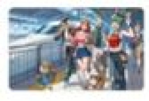 画像1: 【予約：10月24日(土)20時まで】アルマビアンカ　オーバーウォッチ 描き下ろし 集合 旅行ver. マルチデスクマット (1)