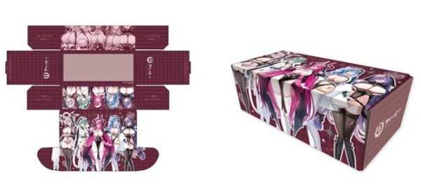 画像1: 【予約：10月24日(土)20時まで】カーテン魂／(株)キース　アズールレーン　描き下ろしストレージボックス（サキュバスシスター） (1)